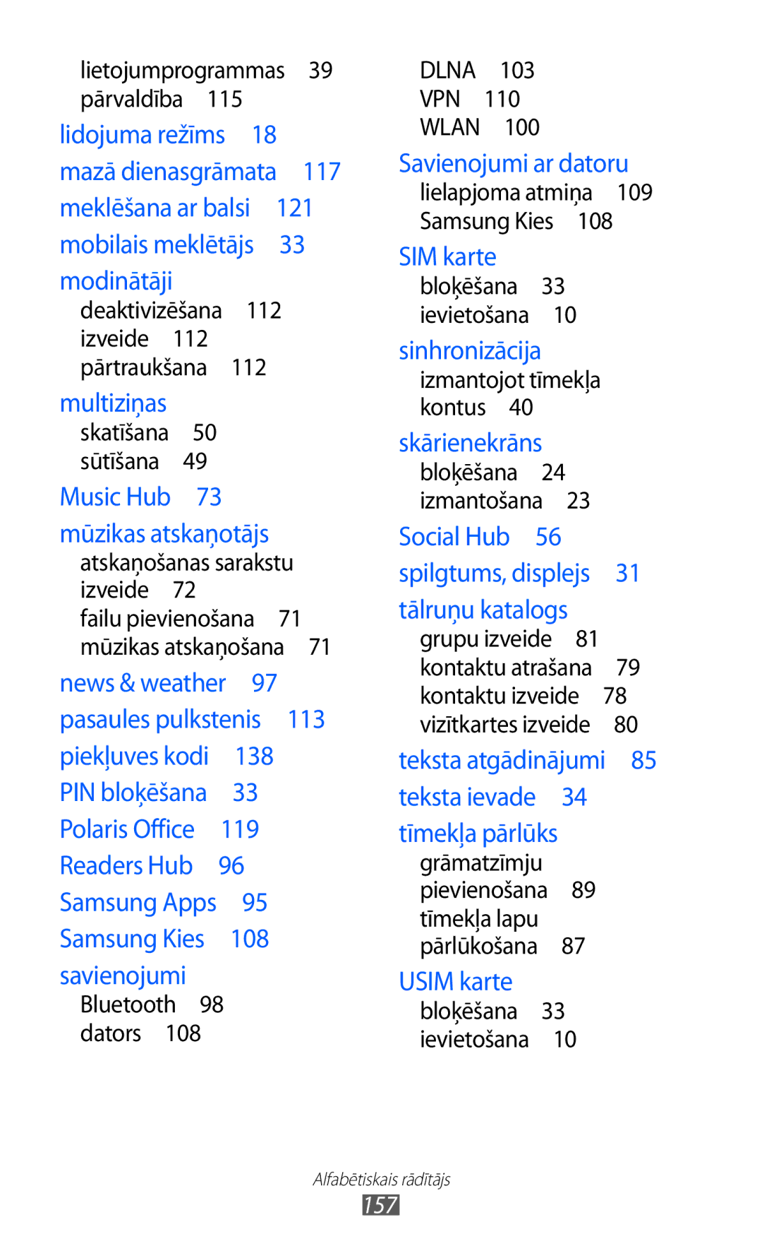 Samsung GT-I9103MAASEB manual Lidojuma režīms  